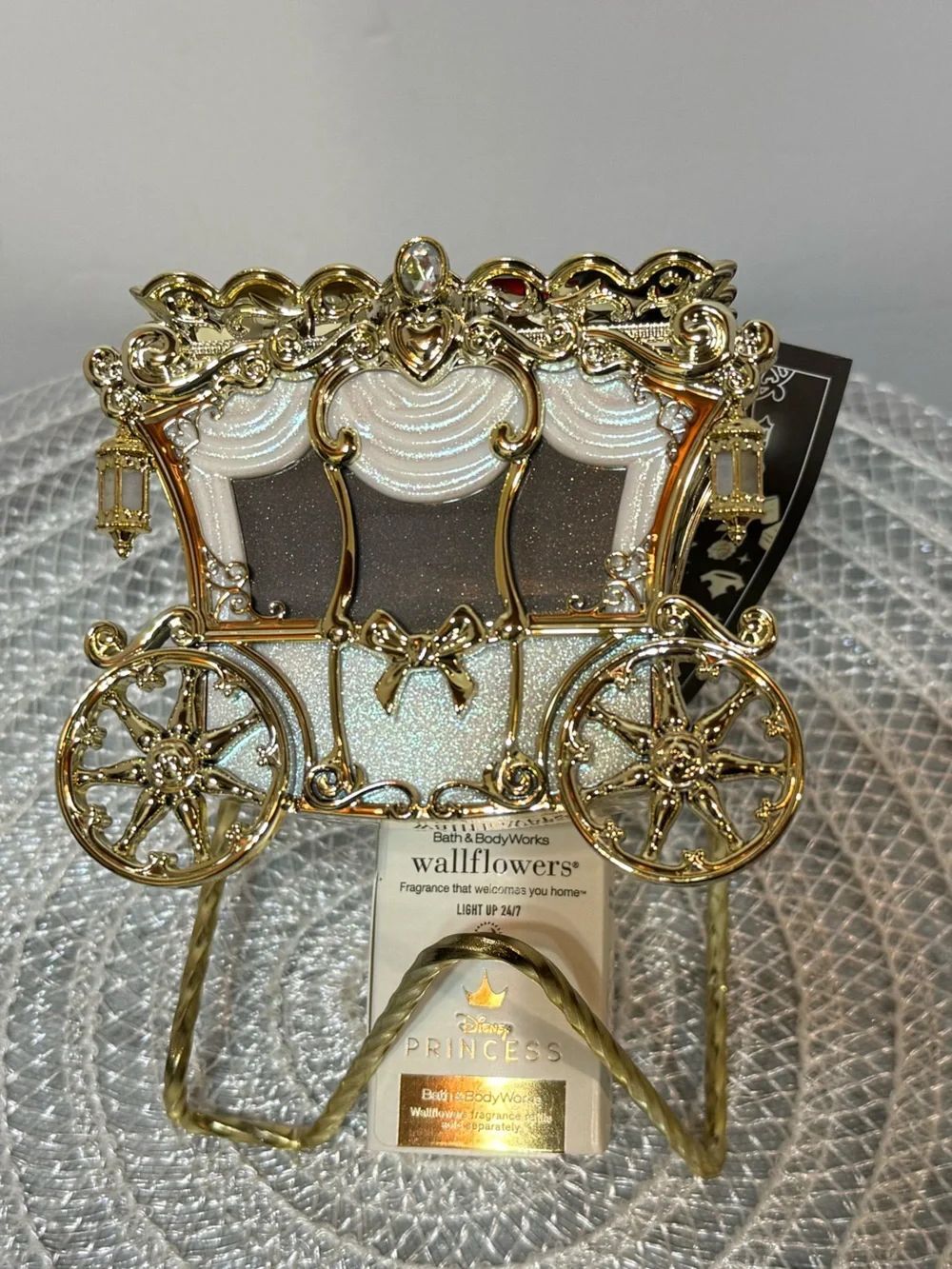 BBW Disney Cinderella Wallflower Plug In Projector and Wallflower Refill NWT - Picture 6 of 16
